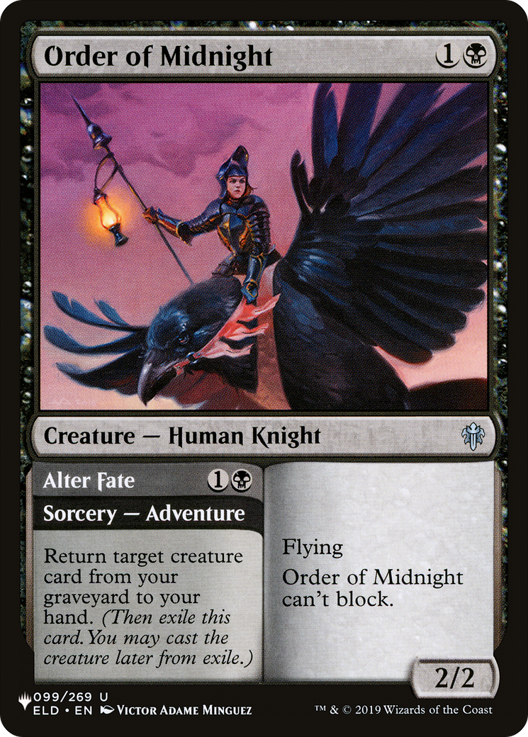 Order of Midnight [The List Reprints] | Devastation Store