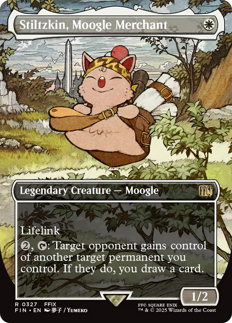 Stiltzkin, Moogle Merchant (Borderless) [FINAL FANTASY] | Devastation Store