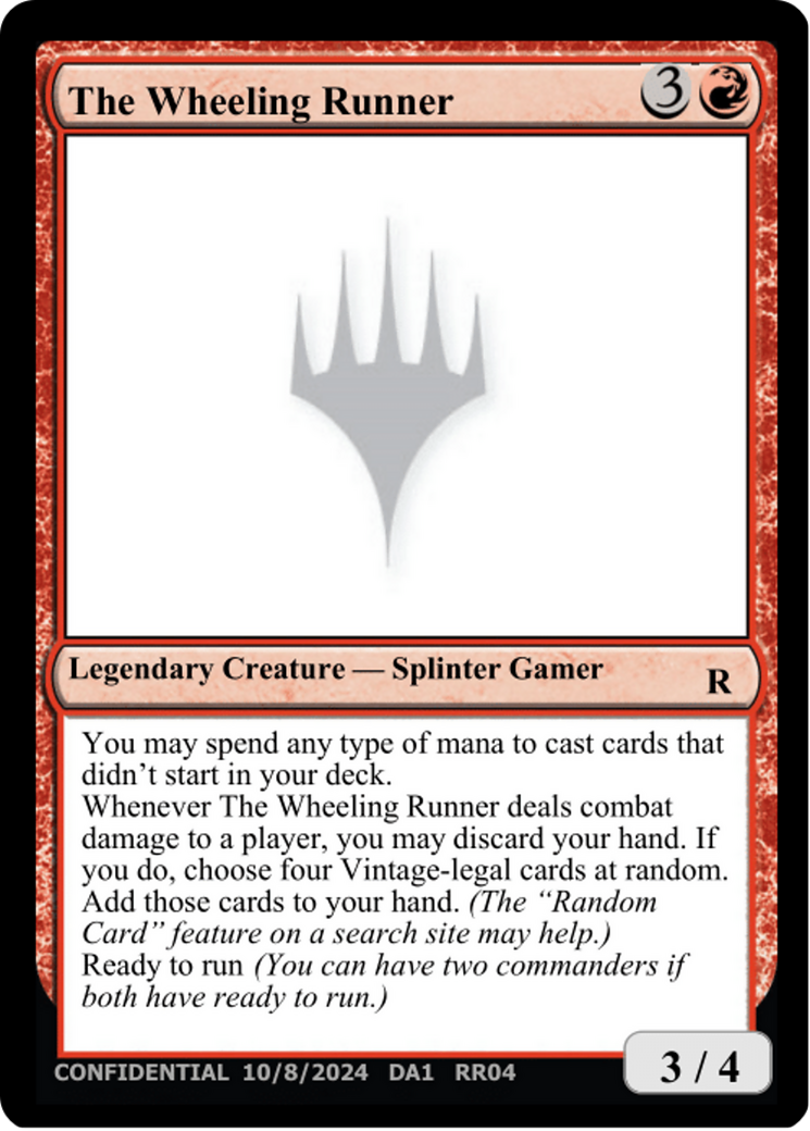 The Wheeling Runner [Unknown Event] | Devastation Store