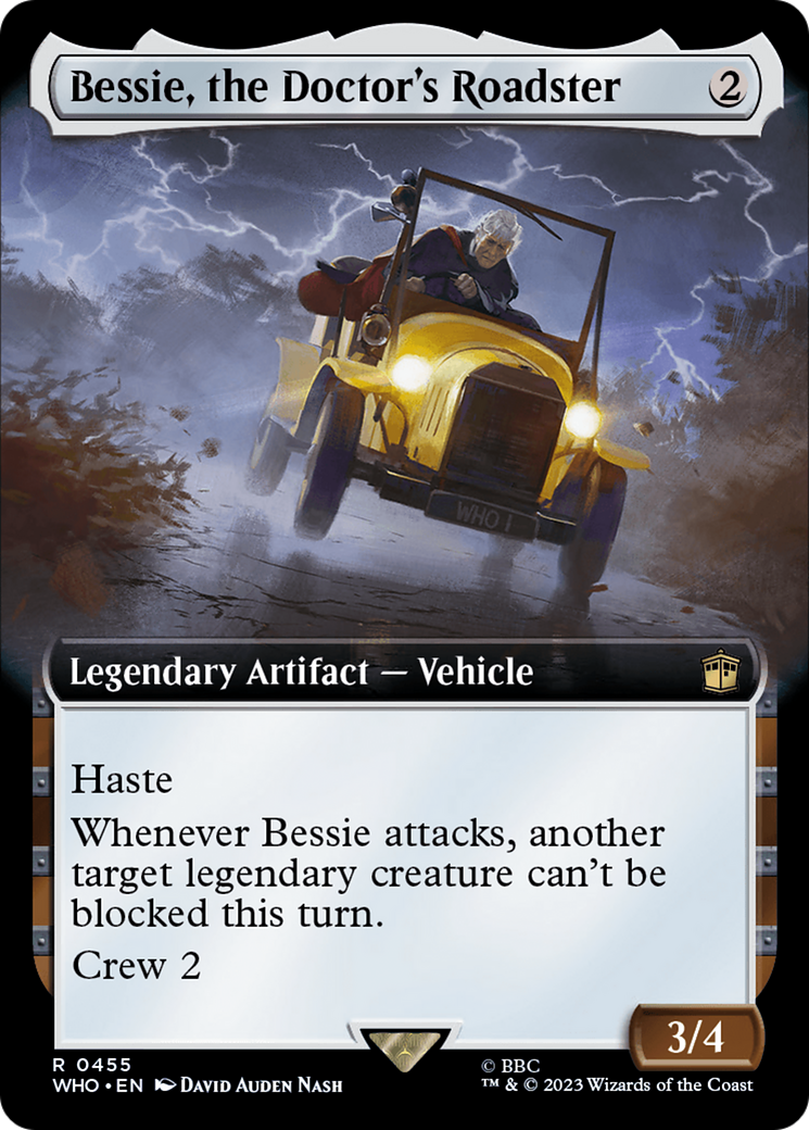 Bessie, the Doctor's Roadster (Extended Art) [Doctor Who] | Devastation Store