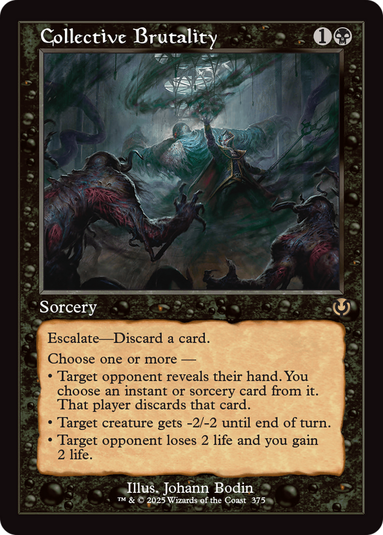 Collective Brutality (Retro Frame) [Innistrad Remastered] | Devastation Store