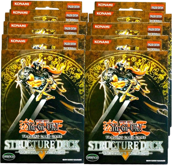 Warrior's Triumph - Structure Deck Display (1st Edition) | Devastation Store