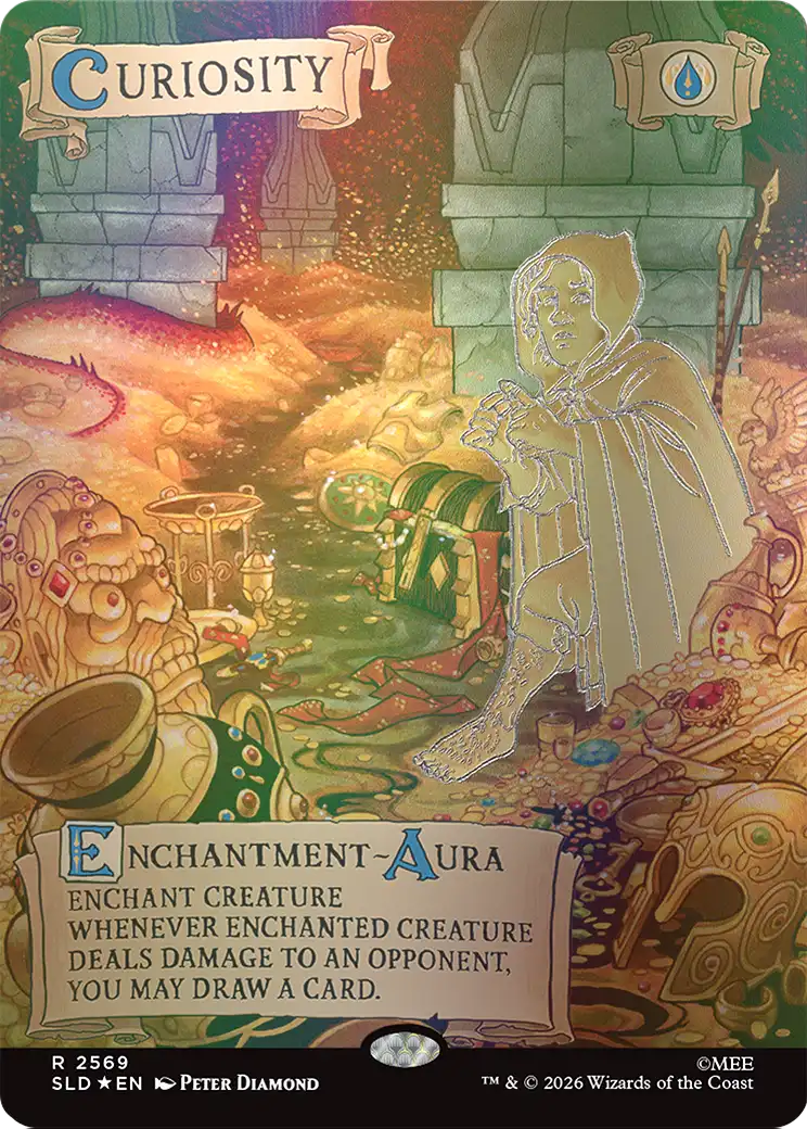 Curiosity (2569) (Out Of Sight Foil) [Secret Lair Drop Series] | Devastation Store