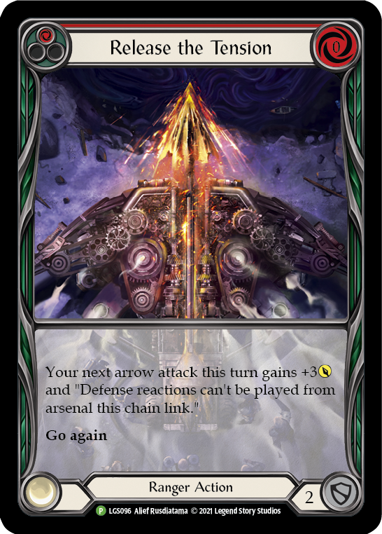 Release the Tension (Red) [LGS096] (Promo)  Rainbow Foil | Devastation Store