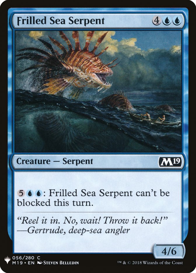 Frilled Sea Serpent [Mystery Booster] | Devastation Store