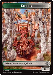 Elf // Kithkin (0007) Double-Sided Token [Lorwyn Eclipsed Tokens] | Devastation Store