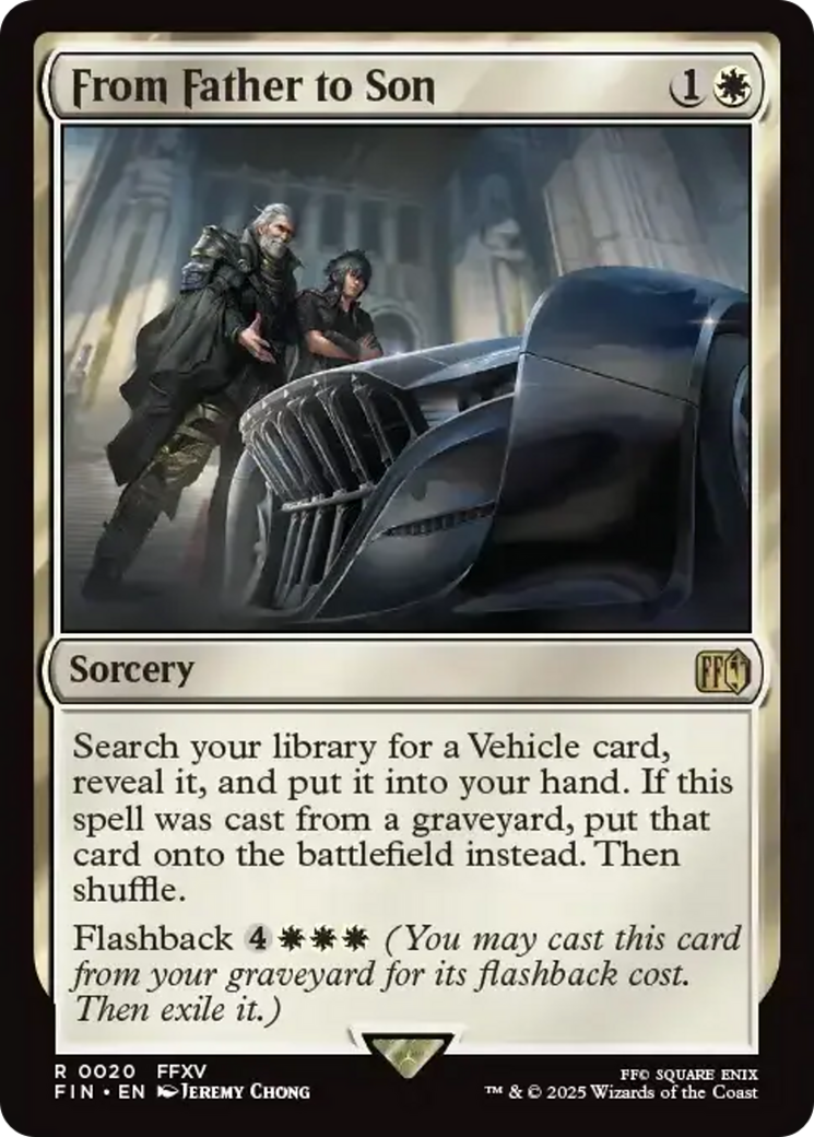 From Father to Son [FINAL FANTASY] | Devastation Store