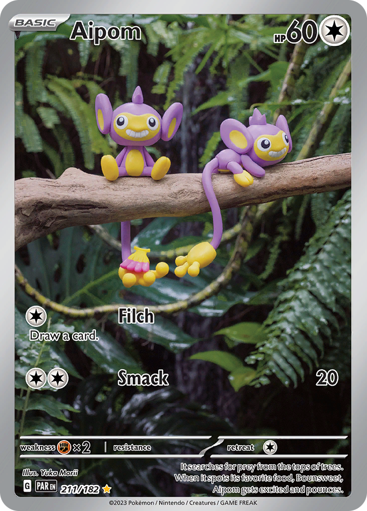 Aipom (211/182) [Scarlet & Violet: Paradox Rift] | Devastation Store