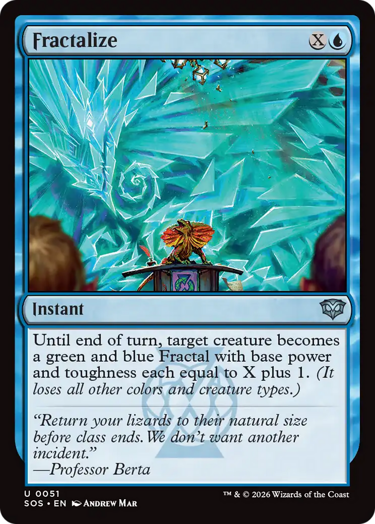Fractalize [Secrets of Strixhaven] | Devastation Store
