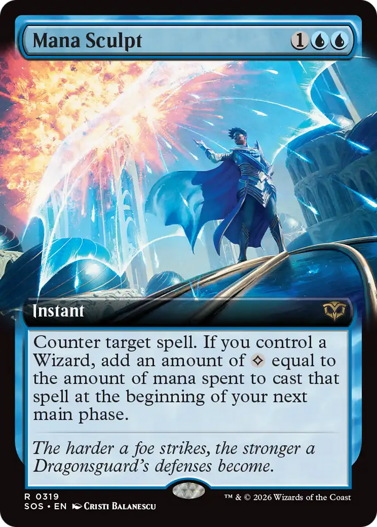 Mana Sculpt (Extended Art) [Secrets of Strixhaven] | Devastation Store