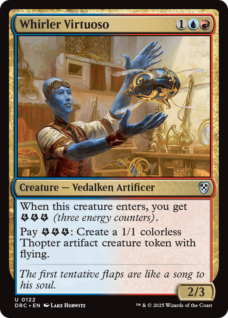 Whirler Virtuoso [Aetherdrift Commander] | Devastation Store