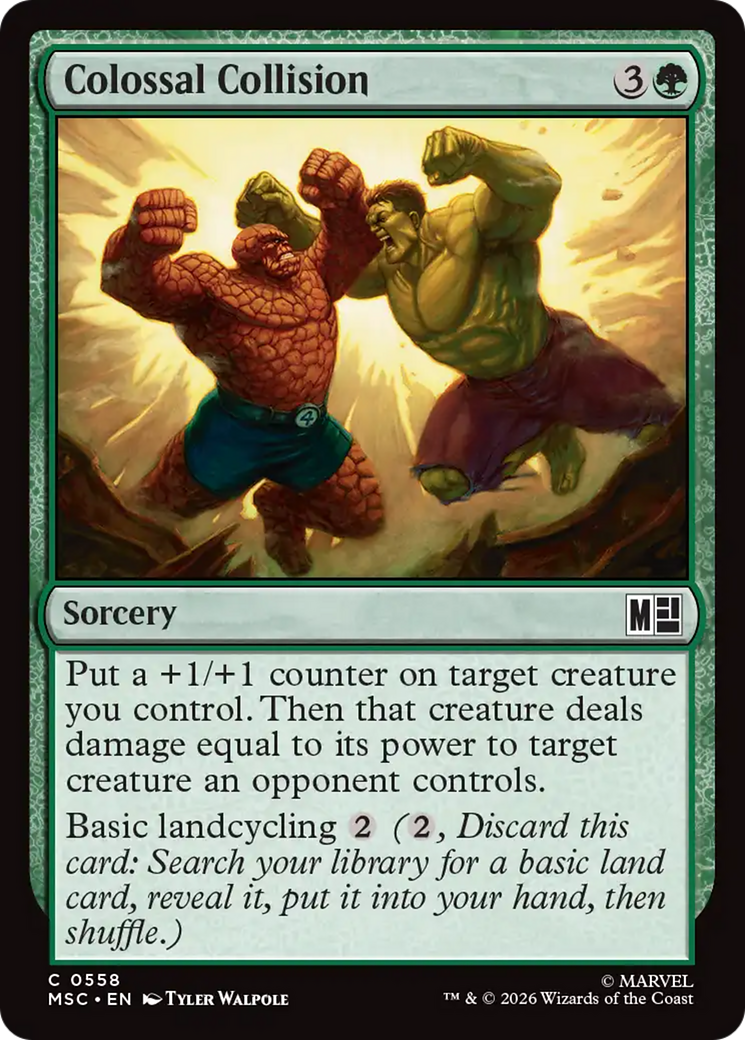 Colossal Collision [Marvel Super Heroes Commander] | Devastation Store