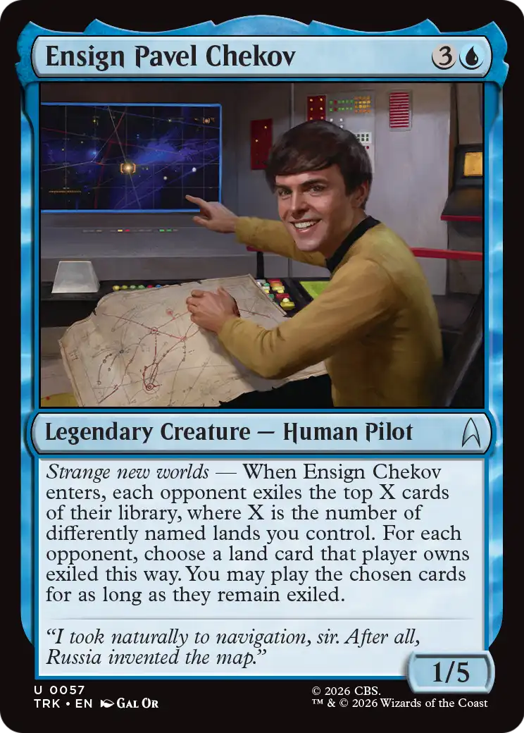 Ensign Pavel Chekov [Star Trek] | Devastation Store