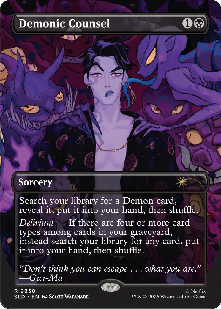 Demonic Counsel [Secret Lair Drop Series] | Devastation Store