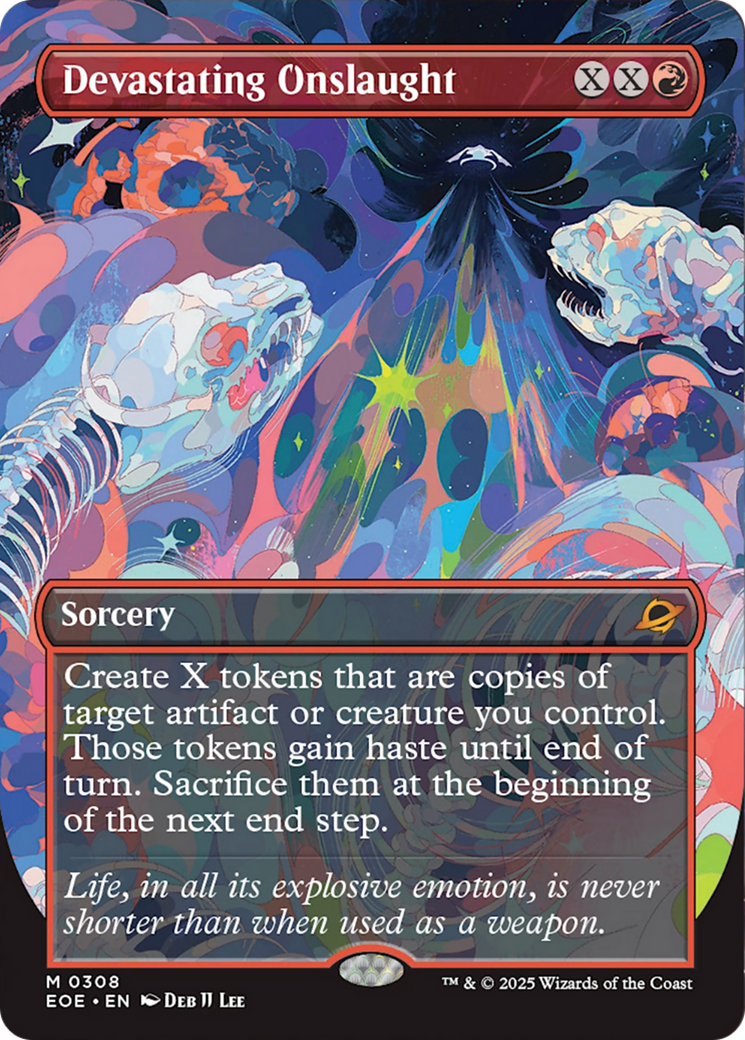 Devastating Onslaught (Borderless) [Edge of Eternities] | Devastation Store