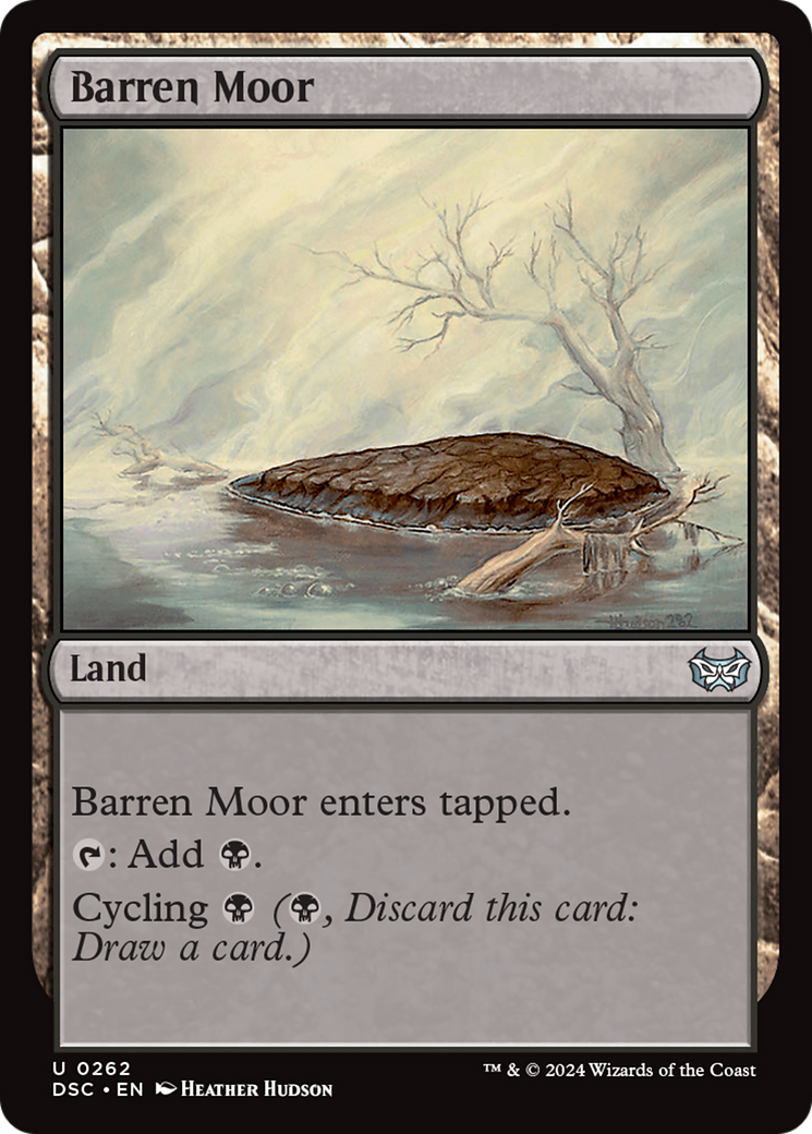 Barren Moor [Duskmourn: House of Horror Commander] | Devastation Store