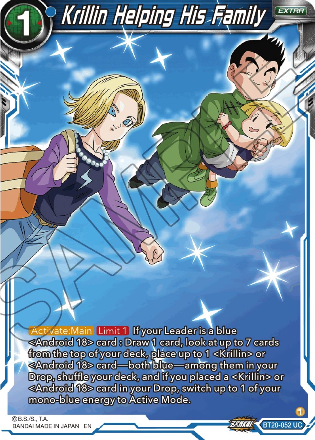 Krillin Helping His Family (BT20-052) [Power Absorbed] | Devastation Store