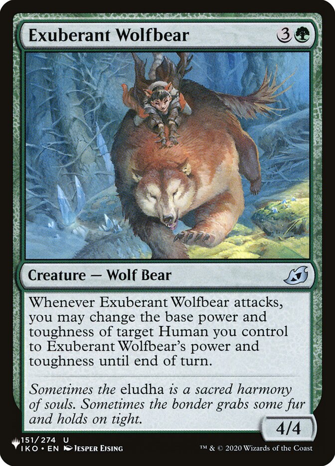 Exuberant Wolfbear [The List] | Devastation Store