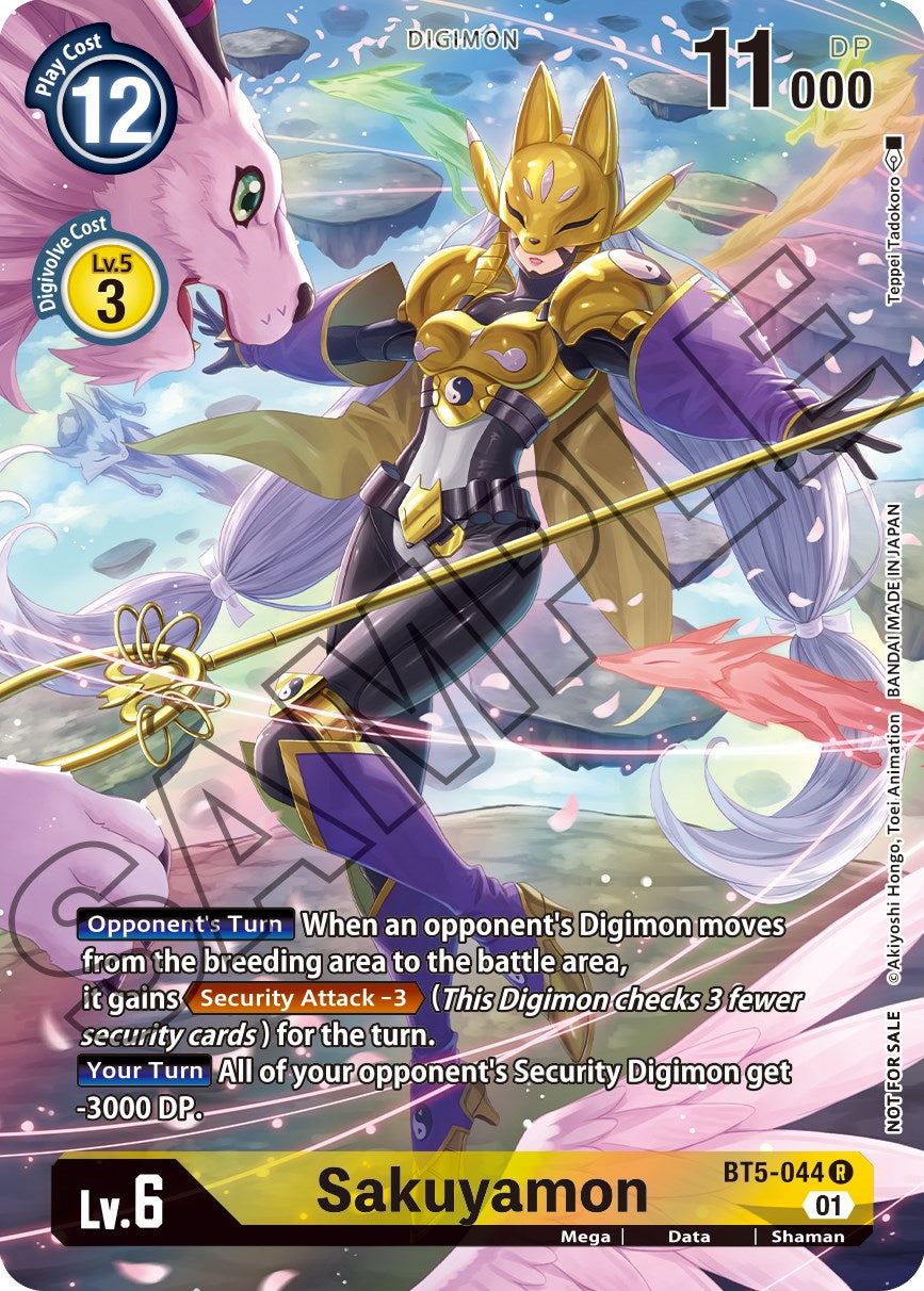 Sakuyamon [BT5-044] (Tamer's Card Set 1) [Battle of Omni Promos] | Devastation Store