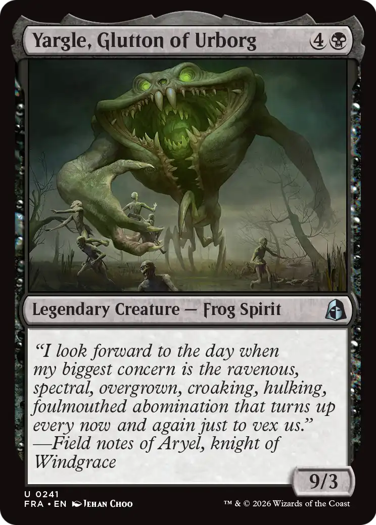 Yargle, Glutton of Urborg [Reality Fracture] | Devastation Store