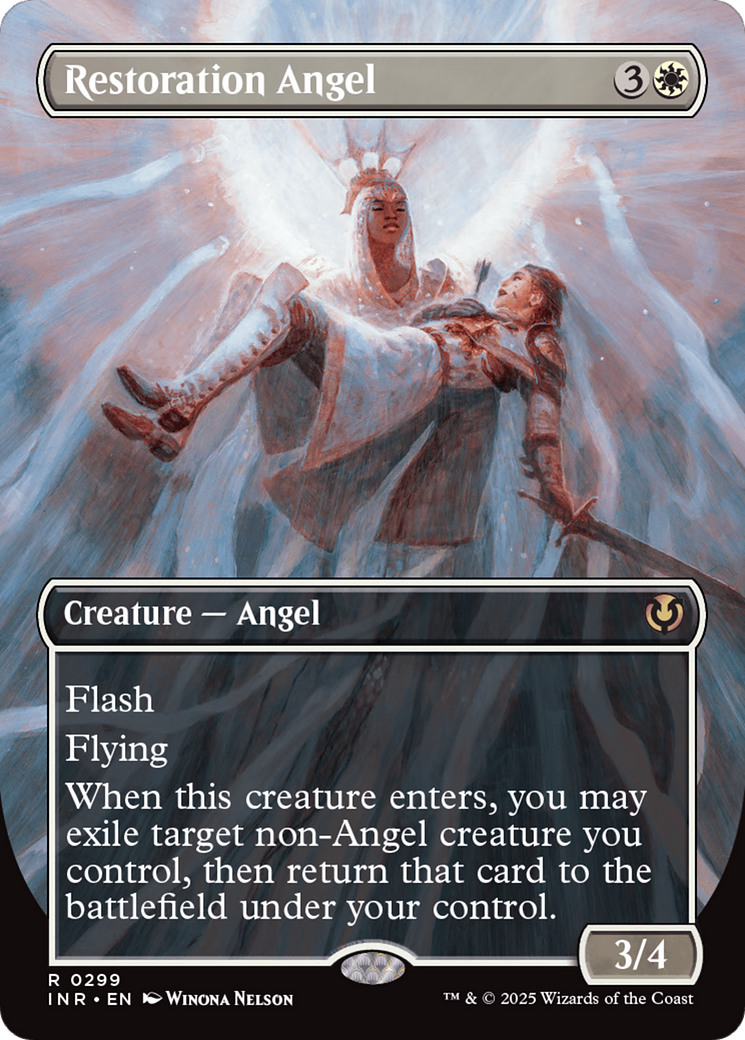 Restoration Angel (Borderless) [Innistrad Remastered] | Devastation Store