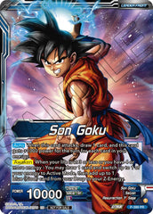 Son Goku // Super Saiyan Blue Son Goku Returns (P-399) [Promotion Cards] | Devastation Store