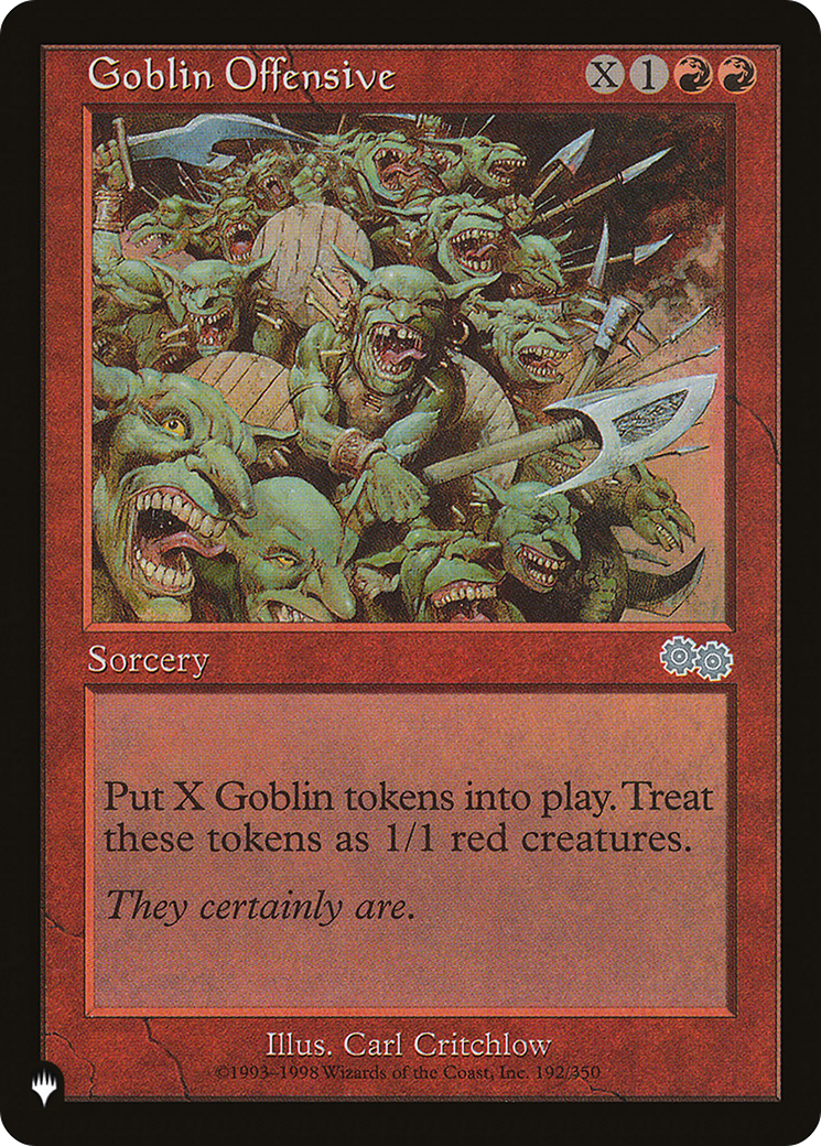 Goblin Offensive [The List Reprints] | Devastation Store