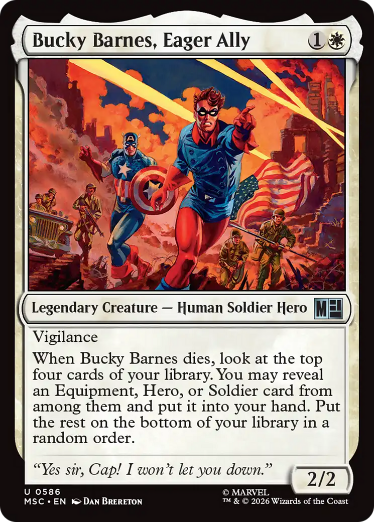 Bucky Barnes, Eager Ally [Marvel Super Heroes Commander] | Devastation Store