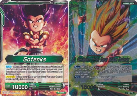 Gotenks // Prodigious Strike Super Saiyan Gotenks (P-027) [Promotion Cards] | Devastation Store