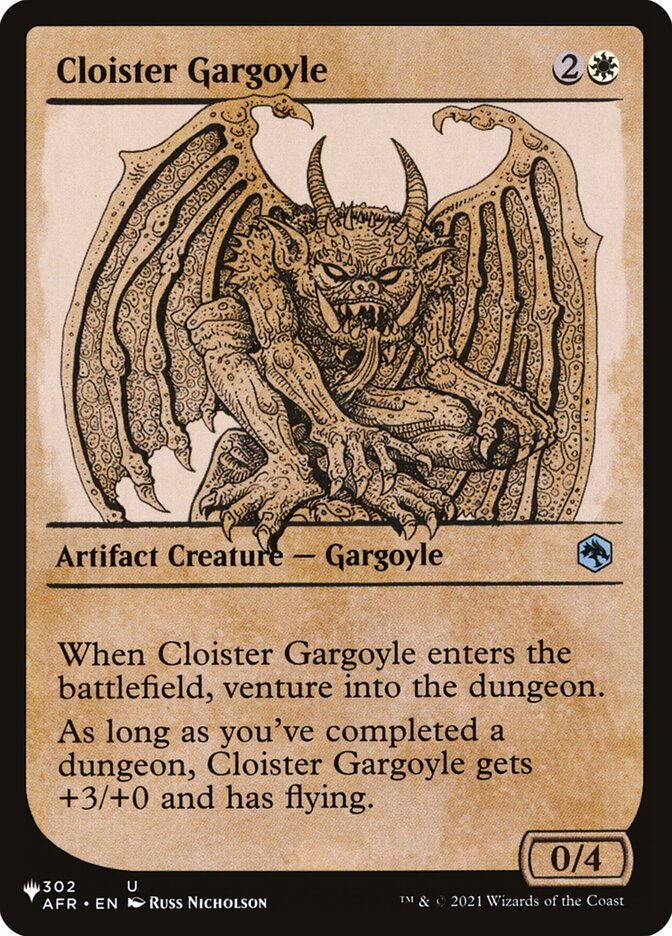 Cloister Gargoyle (Showcase) [The List] | Devastation Store