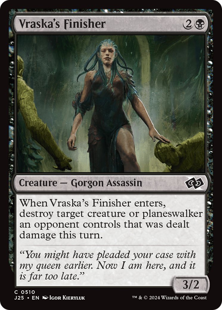 Vraska's Finisher [Foundations Jumpstart] | Devastation Store