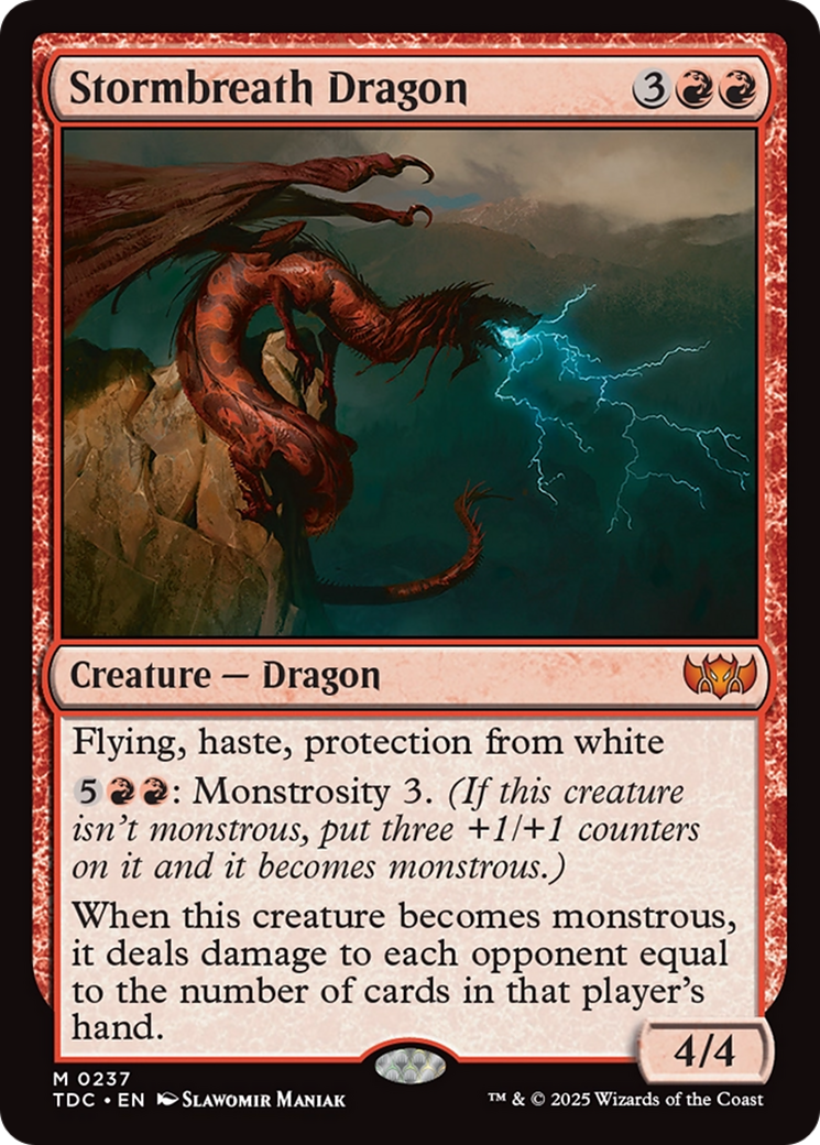 Stormbreath Dragon [Tarkir: Dragonstorm Commander] | Devastation Store