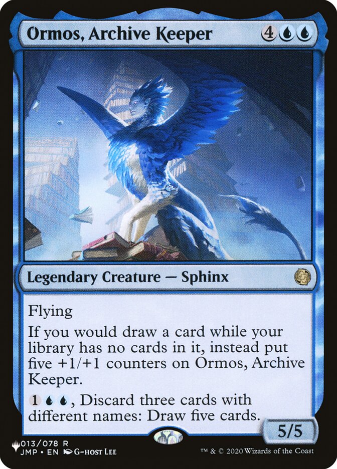 Ormos, Archive Keeper [The List] | Devastation Store