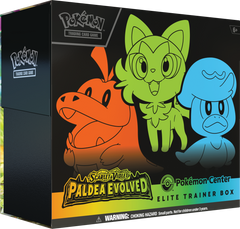 Scarlet & Violet: Paldea Evolved - Elite Trainer Box (Pokemon Center Exclusive) | Devastation Store