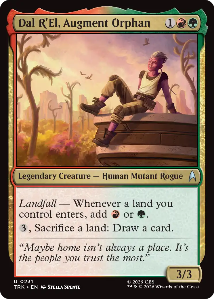 Dal R'El, Augment Orphan [Star Trek] | Devastation Store