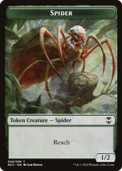 Treasure // Spider Double-Sided Token [The List] | Devastation Store
