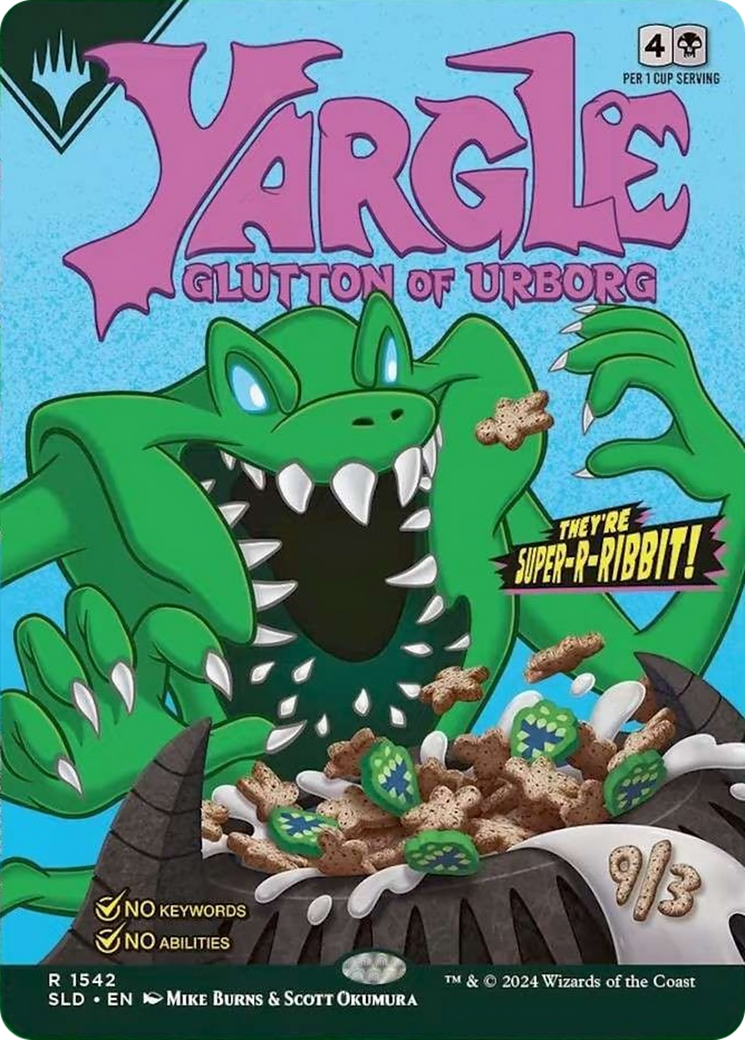 Yargle, Glutton of Urborg (Rainbow Foil) [Secret Lair Drop Series] | Devastation Store