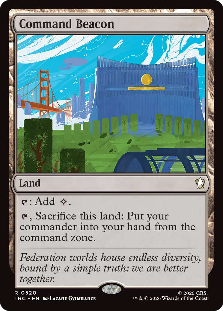 Command Beacon (Surge Foil) [Star Trek Commander] | Devastation Store