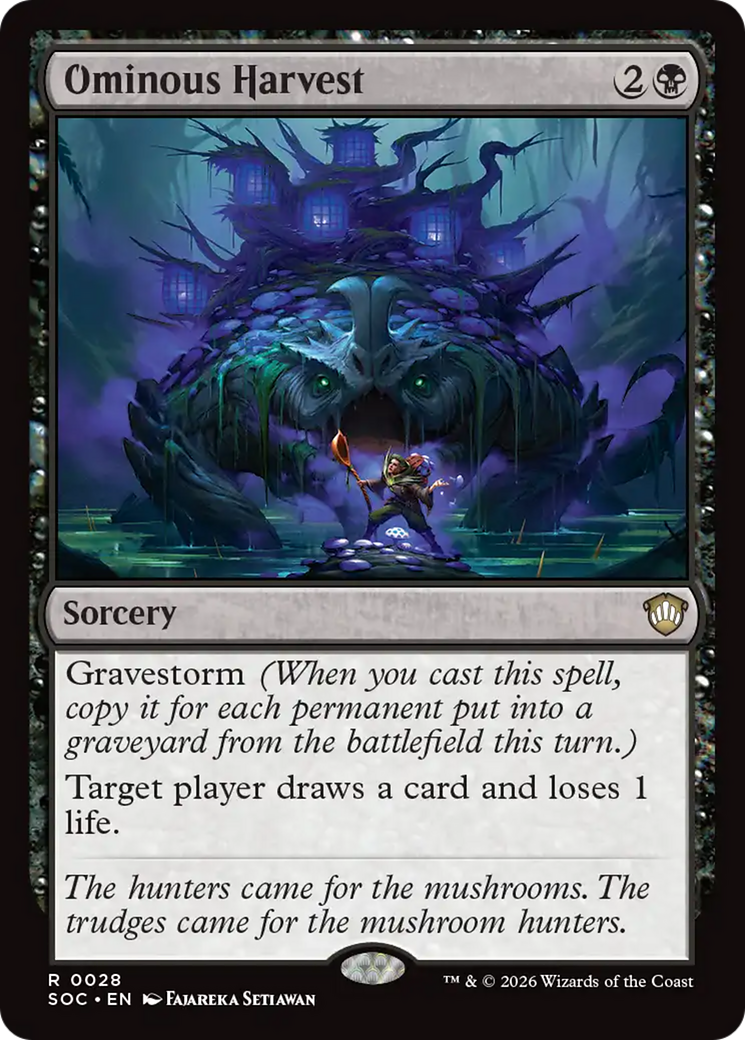 Ominous Harvest [Secrets of Strixhaven Commander] | Devastation Store