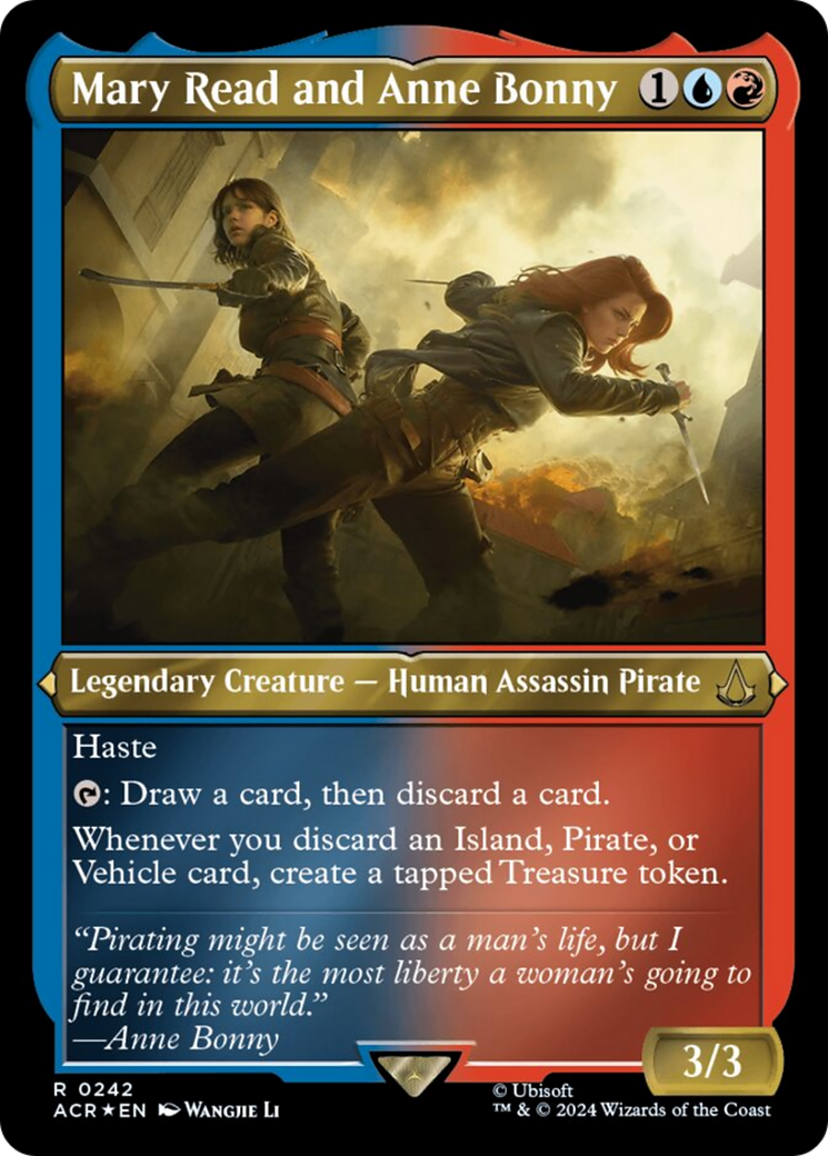 Mary Read and Anne Bonny (Foil Etched) [Assassin's Creed] | Devastation Store