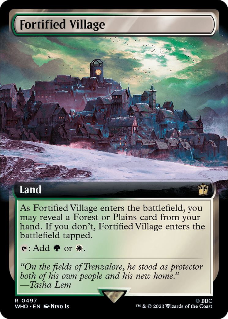 Fortified Village (Extended Art) [Doctor Who] | Devastation Store