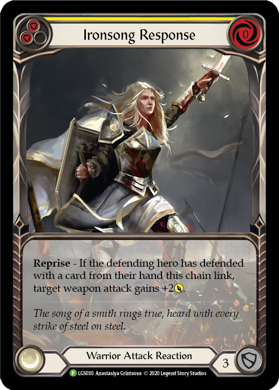 Ironsong Response (Yellow) [LGS030] (Promo) | Devastation Store