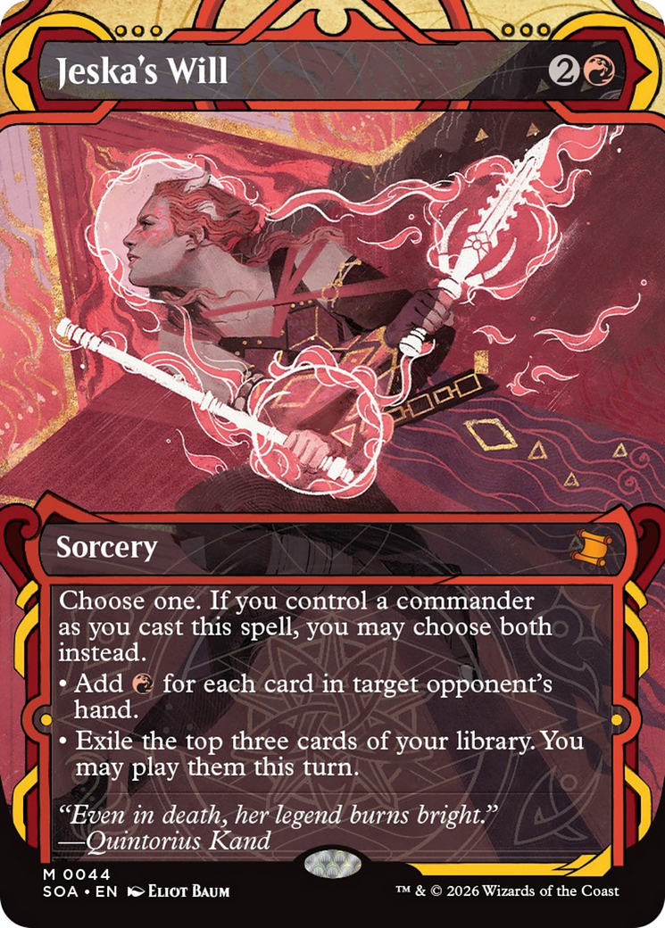 Jeska's Will [Secrets of Strixhaven: Mystical Archive] | Devastation Store
