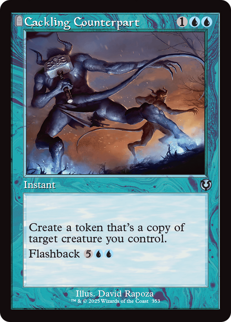 Cackling Counterpart (Retro Frame) [Innistrad Remastered] | Devastation Store