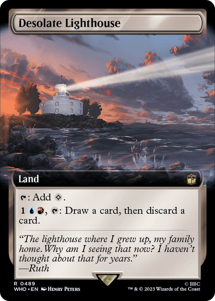 Desolate Lighthouse (Extended Art) [Doctor Who] | Devastation Store