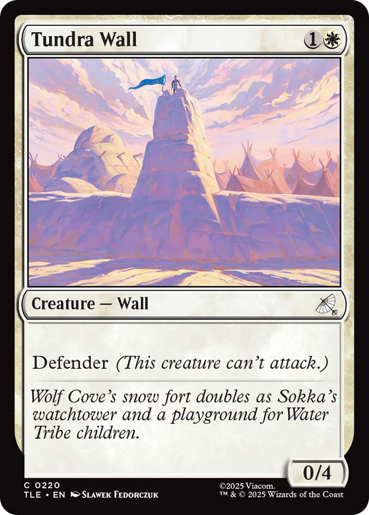 Tundra Wall [Avatar: The Last Airbender: Eternal-Legal] | Devastation Store