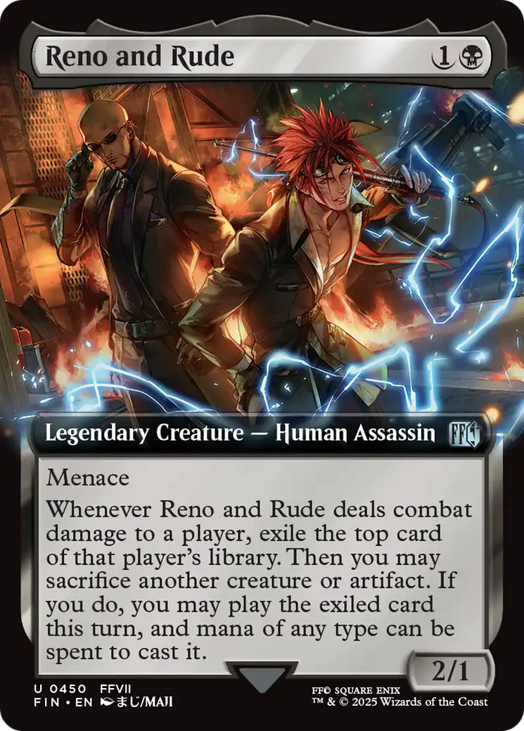Reno and Rude (Extended Art) [FINAL FANTASY] | Devastation Store