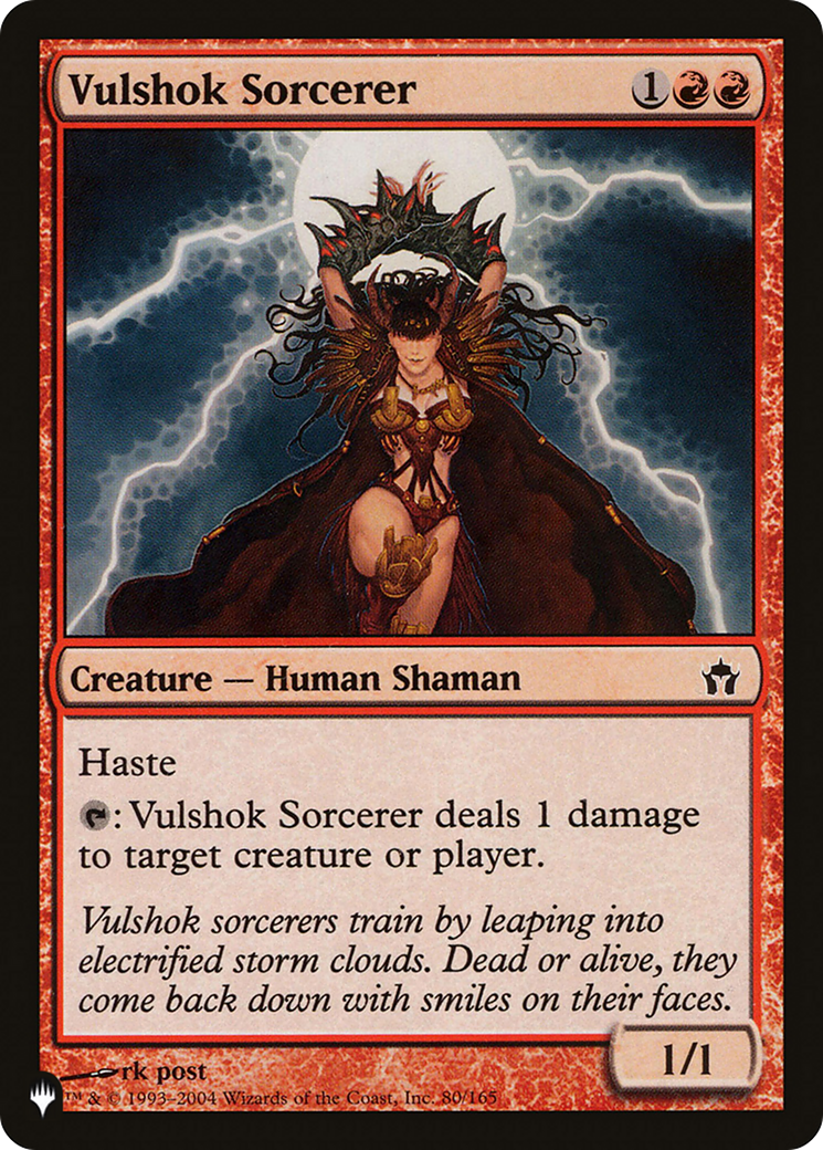 Vulshok Sorcerer [The List] | Devastation Store