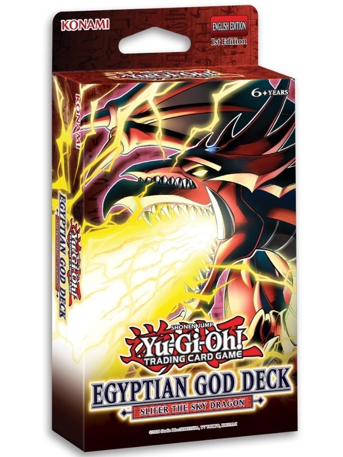 Egyptian God Deck - Slifer the Sky Dragon & Obelisk the Tormentor (Display/1st Edition) | Devastation Store