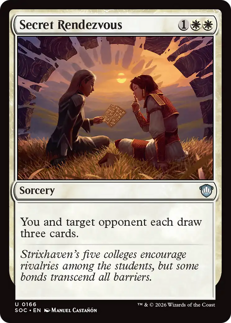Secret Rendezvous [Secrets of Strixhaven Commander] | Devastation Store